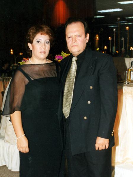 María Elena Rivera y Carlos Meneses.