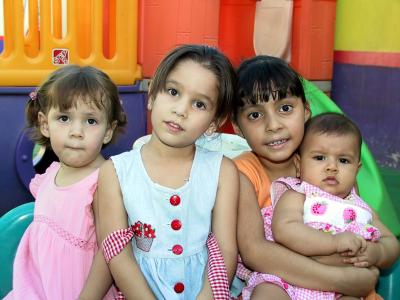 Patricia Sáenz, Ana Sofía Vázquez, Mary Jose Cepeda y Sabrina Campos.