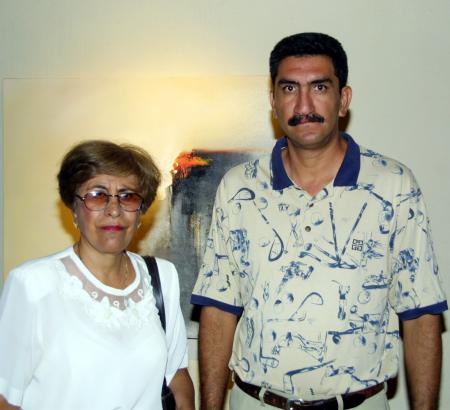 Olga Espinoza de Bernal y Alfonso Bernal Espinosa