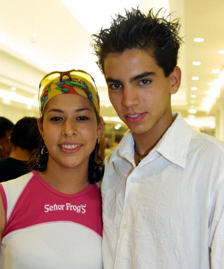 Rosa Alicia Domínguez y Juan Paulo Ceballos