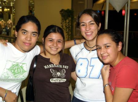  10 al 11 de agosto  
Thalía Zamudio, Génesis Macías, Mayra Hermosillo y Nadia Sánchez.