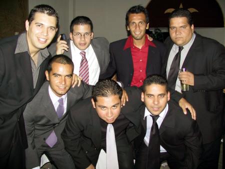 Ricardo Serrano, Jorge Carrillo, Joaquín Reyes, Armando Castil, Edmundo Estrada, Humberto Vázquez  y Javier Carlos Castil.