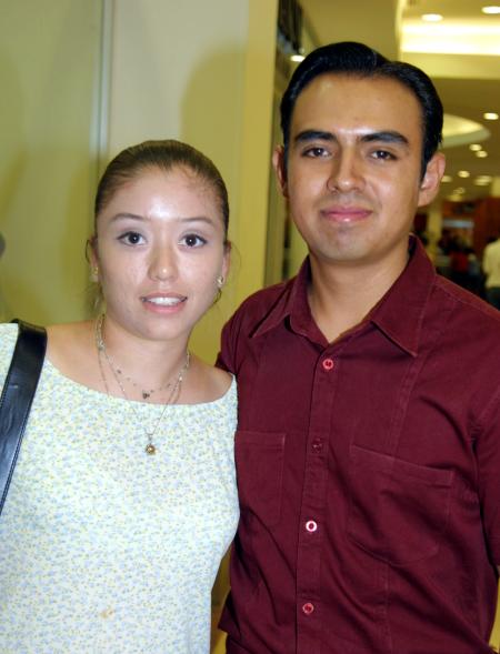  17 y 18 de  agosto  
Vanessa Odilit Granados y Luis Rafael Calvillo Quintero captados recientemente.