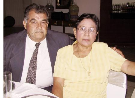  23 de agosto 
 Héctor Peña Gómez y Graciela Espinoza de Peña.