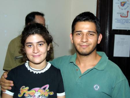 Isabel Morales y Arturo Gómez.