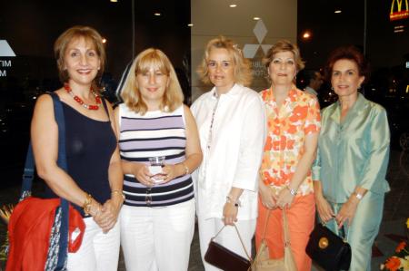  29 de agosto 

Bertha Berlanga, Connie de Murra, María Guadalupe Valdés de López Nava y Blanca Garza de Álvarez.