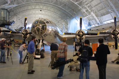 'Este aeroplano es parte de nuestra historia y de quiénes somos', declaró el comisario de la división de aeronáutica del museo, Dik Daso, al presentar el bombardero B29.