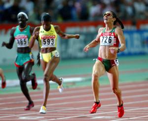 Ana Gabriela tuvo un buen arranque en la carrera, y conforme transcurría iba recortando la desventaja en relación a las líderes de la competencia. Pero al salir de la curva final, la sonorense apretó el acelerador y dejó atrás a la jamaicana Lorraine Fenton, así como a la senegalesa Thiam Amy Mbacke quienes ya no tuvieron la fuerza para retar a la mexicana en los 100 metros finales.