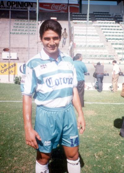 Guadalupe Rubio, quizá el jugador más representativo de Santos Laguna, estuvo con el equipo desde Segunda División.