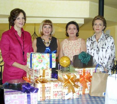 Gaby de Guajardo, Gaby de Acosta, Leonor de Del Bosque y Sofi de Kientzle.