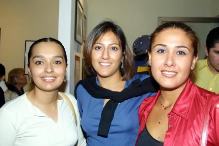 Marelene Pacheco, Rosalba Mijares y Carmina Fernández Ramírez.