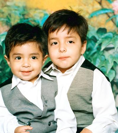 Elian Alberto y Gian Mario Ramos Salazar celebraron su segundo y cuarto aniversario de vida, respectivamente.