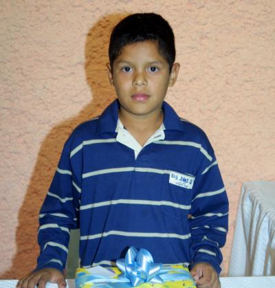 El niño Carlos Fernando Galván Adame festejó 11 años de vida con una divertida fiesta infantil.