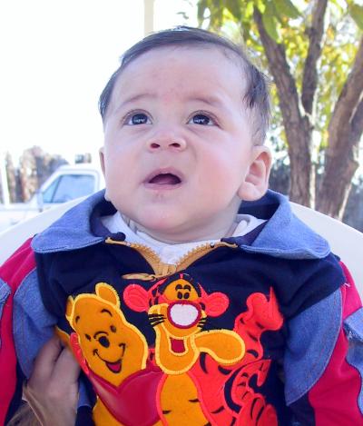 Daniel Octavio Pérez captado en un festejo infantil.