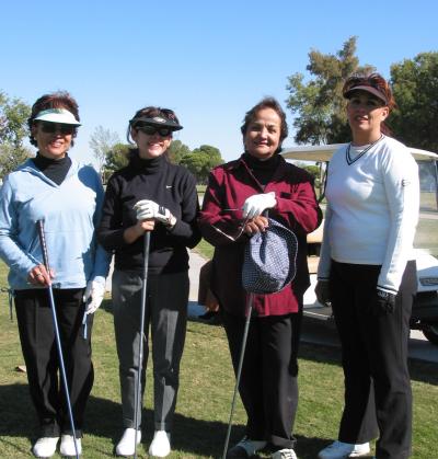 Rosa Elena de Esquinca, Adriana de Palma, Raquel de Gutiérrez y Leticia Abusaid.