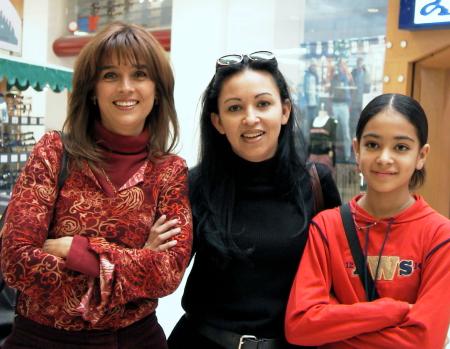 Iliana Medina, María de Lourdes Martínez y Lorena Amador Martínez.