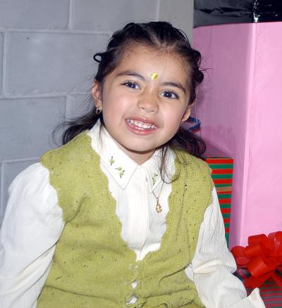 18 de diciembre 
Nathaly Valdez del Bosque festejó su cuarto cumpleaños con una divertida fiesta infantil.