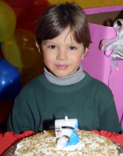 Maximiliano García Rodríguez festejó cinco años de vida.