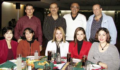 Natalia Sánchez, Itzel Alcántar, Laura Ramírez, Silvia Nájera, Liliana Acuña, Manuel Acuña, Enrique Mery, Óscar Rodríguez y Eduardo Campos.