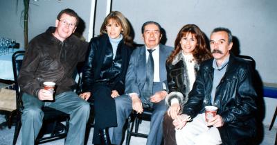 Steve Ritchie, Malena Ritchie, Julián Díaz, Yolanda Berquin y Patriico Berquin.