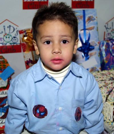  28 de diciembre  
Sebastián Graham de la Cruz cumplió tres años de vida y por tal motivo fue festejado con una fiesta infantil.