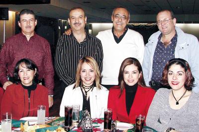 30 de diciembre de 2003

Natalia Sánchez, Itzel Alcántar, Laura Ramírez, Silvia Nájera, Liliana Acuña, manuel  Acuña, Enrique Mewry, Óscar Rodríguez y Eduardo campos, en su posada navideña.