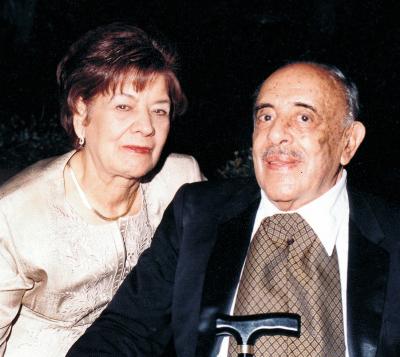 Yolanda Balza de Aguirre y Gustavo Aguirre Linares celebraron sus bodas de oro en el 2003.