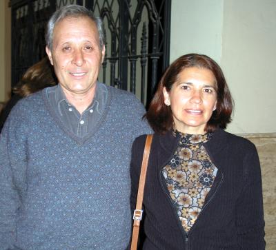 Francisco Aguilar y Lilia de Aguilar.