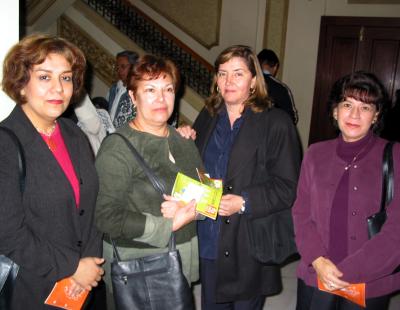 Lupita Shumm, Conchita García, Eliza Cobos y Paulina Barajas