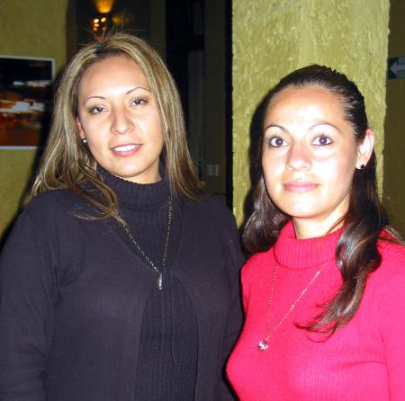 Yessica Guerrero y Brenda Salas.