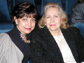 Irma Gregory y Mina de Arzoz.