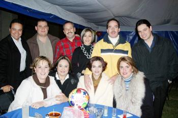  06 de febrero  Luis González, José Manuel Campillo, 
Javier González, Mayra de González, Roberto Quezada, Sergio Estrada, Gabriela de González, Dalia de Campillo, Gretel de Quezada y Marcela de Estrada.