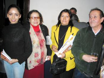 Fernanda ramos Dueñas, Sanjuana Nungaray Sánchez, América Dueñez Pérez y Dagoberto Proo.