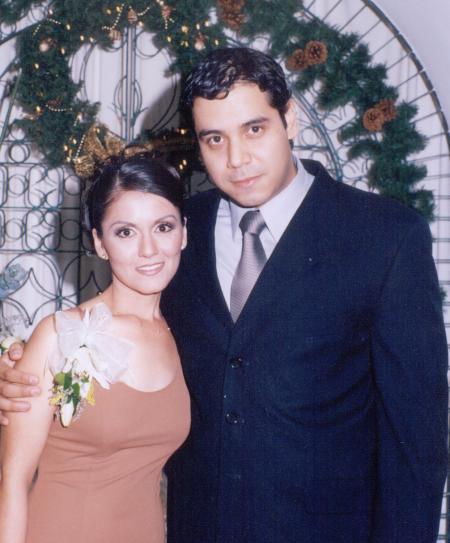 Sandra Villavicencio y Edson Contreras de la Fuente.