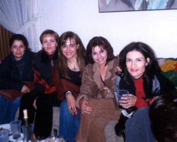 Melvis Elizalde, Marcela Quintero, Graciela Villalobos, Lourdes Guzmán y Verónica Nava