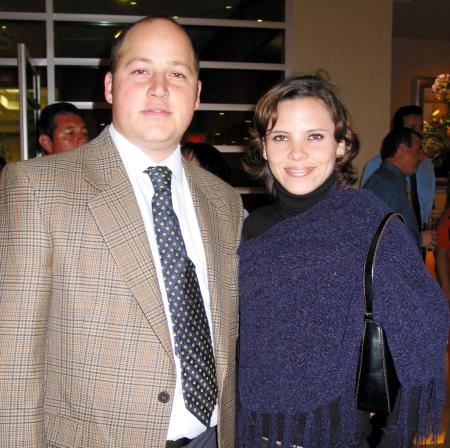 Alfonso Barrenechea y Fabiola Cifrán de Barrenechea.