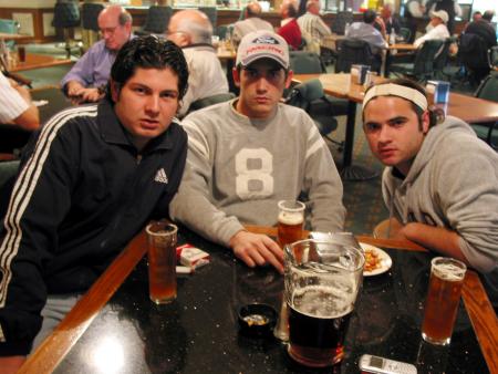 Marco Méndez, Carlos Chapoy y Daniel Sepúlveda.