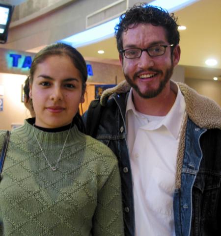 Mayra Hernández y Abraham Ortega.