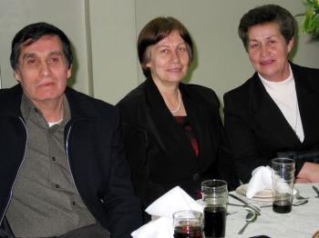 José Luis, María del Carmen y María del Rosario Silva Campillo captadas recientemente.