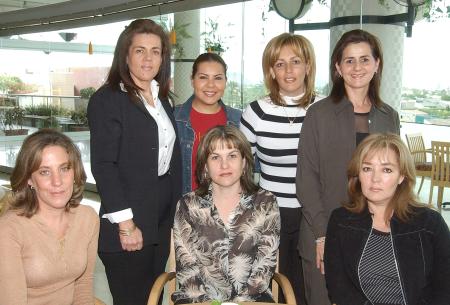 03 de marzo 
Rebeca de Cansino, Cecilia Natera, Marcela de Franco, Alma de Olivares, Mary Armendáriz, Mayela de Olivares y Malena Gilio.