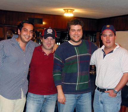 José Eduardo López, Víctor Leyer, Ramiro Cantú y Gerardo Tinoco.