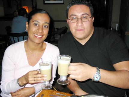 Ana Vázquez y Oswaldo Ortiz.