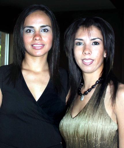 Angélica Valenzuela y Sussie Rentería.