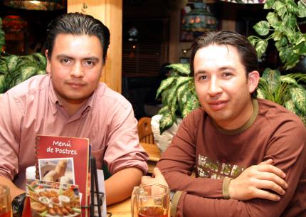 Ernesto Soto y Héctor Sáenz.