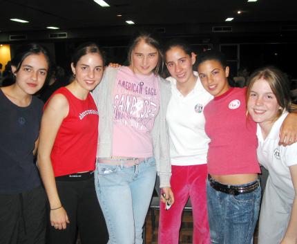 Adelina Pérez, Ana Cecy Martín, Dennise Papadópulos, Iza Zambrano, Lety Cepeda e Isabel Negrete.