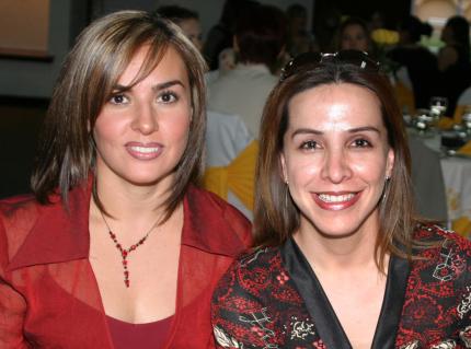 Adriana de Félix y Alejandra de Amezcua.