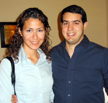 Claudia Ramírez y Arturo Herrera Saldaña.