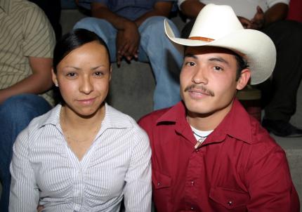 Liliana García y Jesús Antonio Segura.