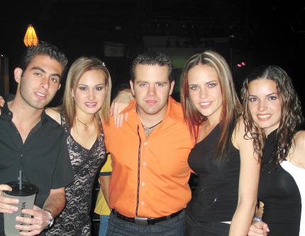 Daniel Cepeda, Luzma Acuña, Javier Aguilera, Alexis Navarro y Luisa Espada.