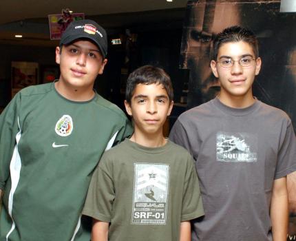 Andrés Martínez, Abraham Moreno y Aníbal F